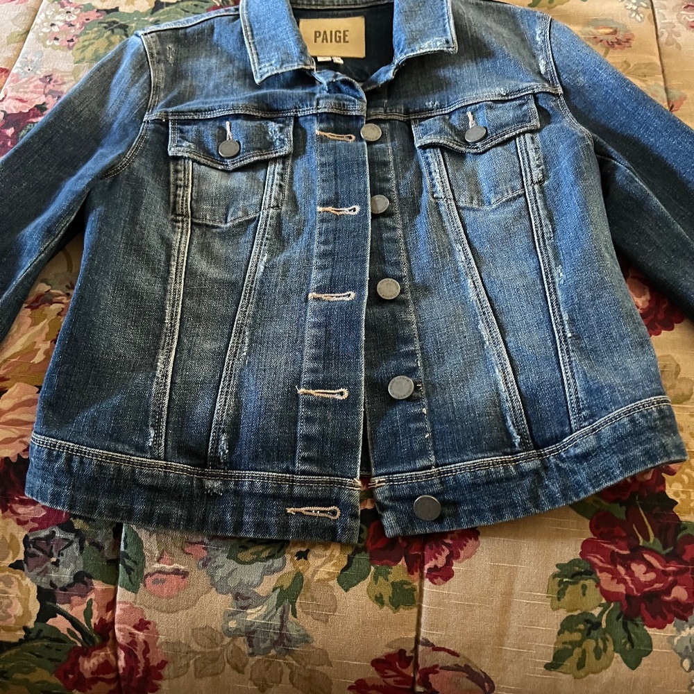 Paige Vermont denim jacket size s